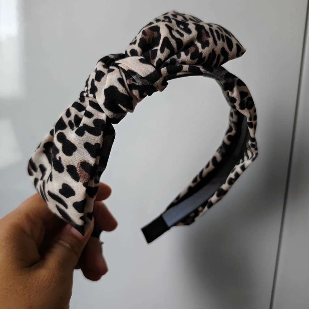 Women Accessories Sale - Ободок для волос с леопардовым принтом