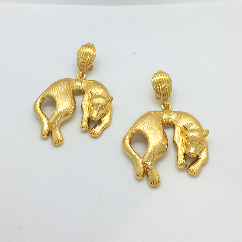 Women Accessories Dubai - Африканские серьги-капли для женщин, Дубай, животные,