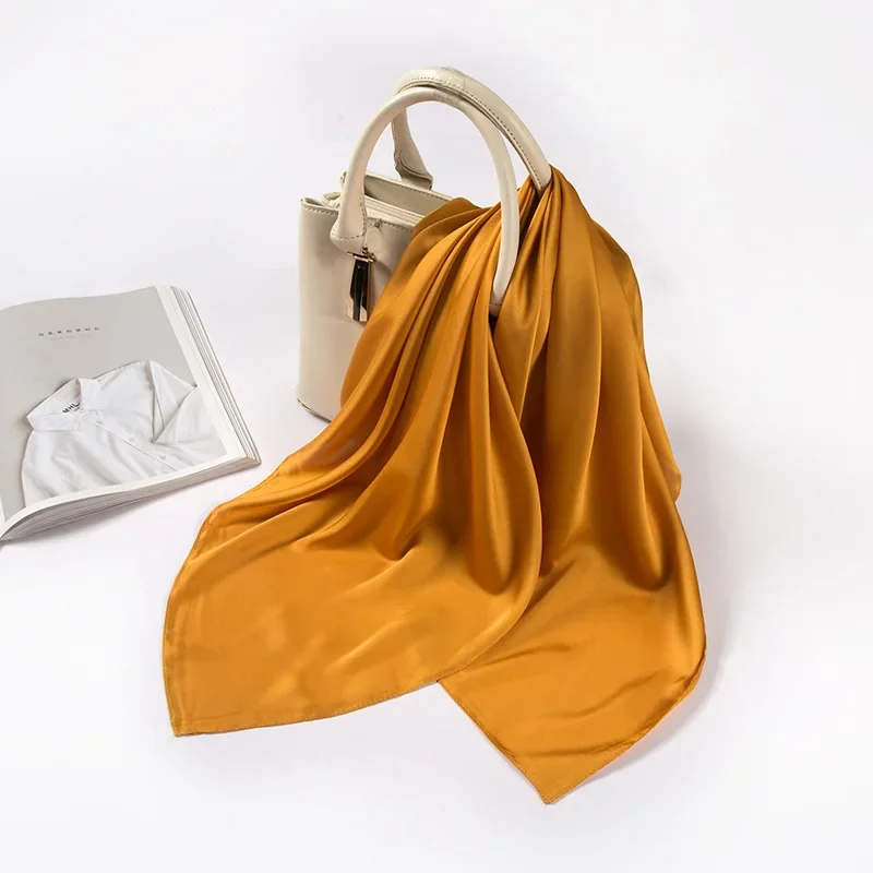 Атласный шарф для женщин, 70 с – обзор и цена Silk Scarf Square