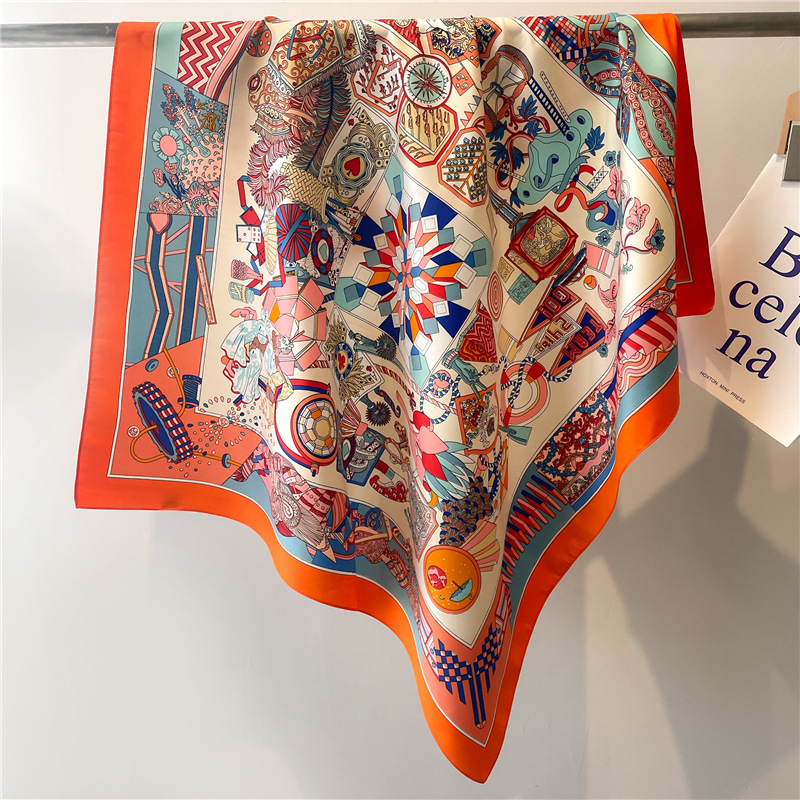 Новый квадратный шелковый плат – обзор и цена Silk Scarf Square