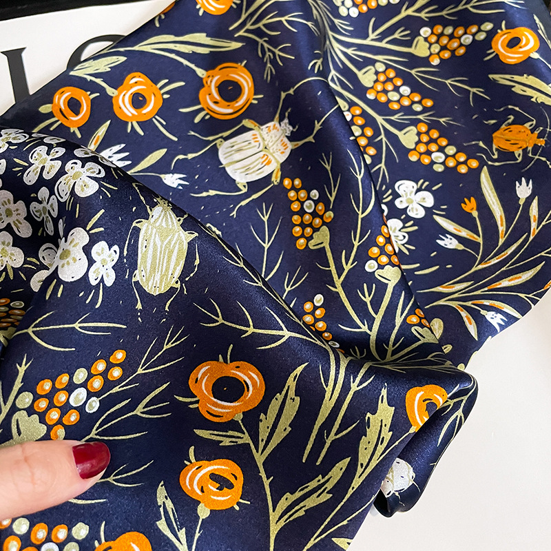 Модный шелковый квадратный пла – обзор и цена Silk Scarf Square