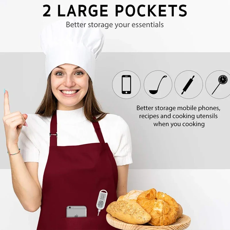 Фартук Шляпа шеф-повара Кухонн – обзор и цена Women Kitchen Accessories